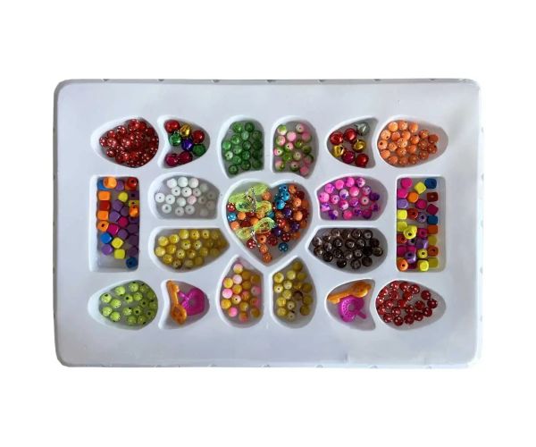 Beads Series set de făcut bijuterie cu mărgele și cheie 300+ mărgele