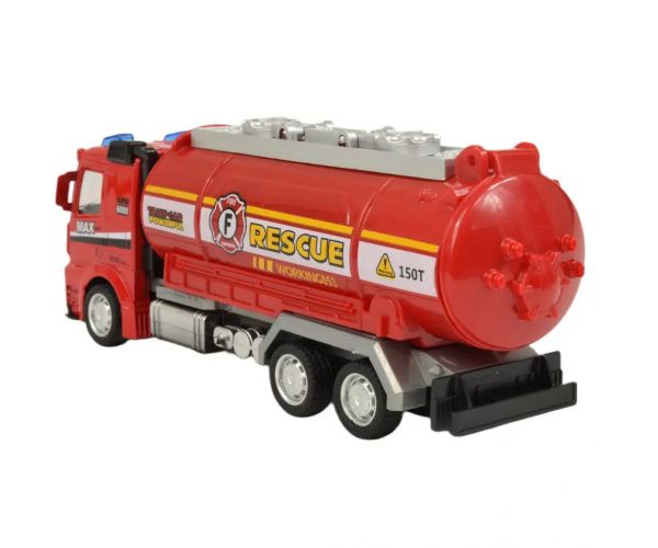 Fire Rescue: mașină de pompieri cu lumină și sunet în diverse versiuni 19cm 1bucată​
