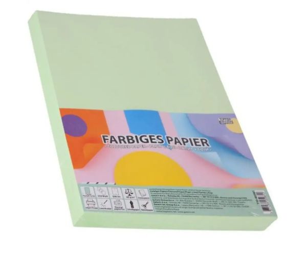Spirit: Pastel verde hârtie de copiat A4 de 80g 250 bucăți