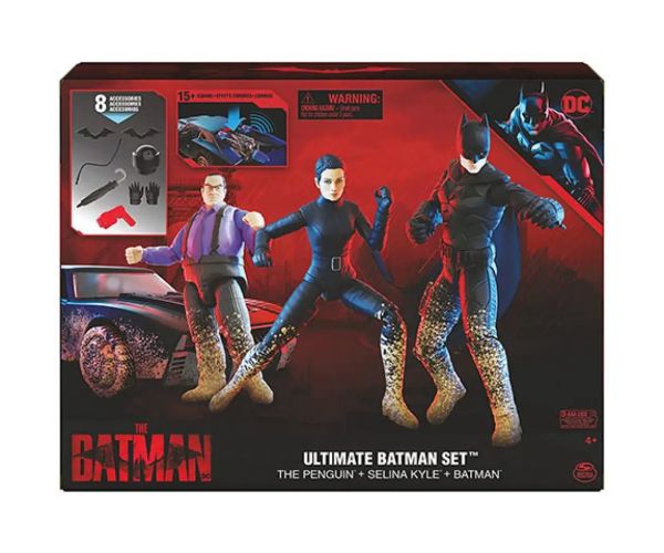 DC Comics: The Batman Ultimate set de joacă 10cm cu figurine - Spin Master