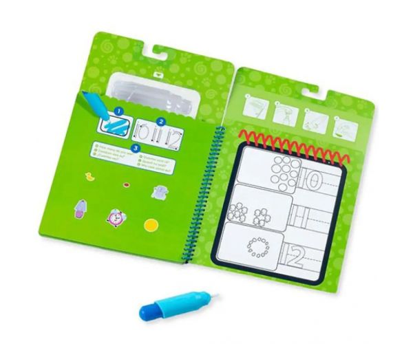 Melissa & Doug: Albastru azur numărat desen cu apă joc creativ