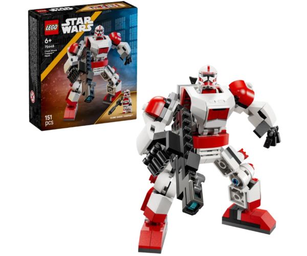 LEGO® Star Wars™: Soldat de șoc™ robot cu armură de clonă (75448)