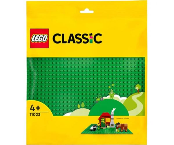 LEGO® Classic: Placă de bază verde (11023)