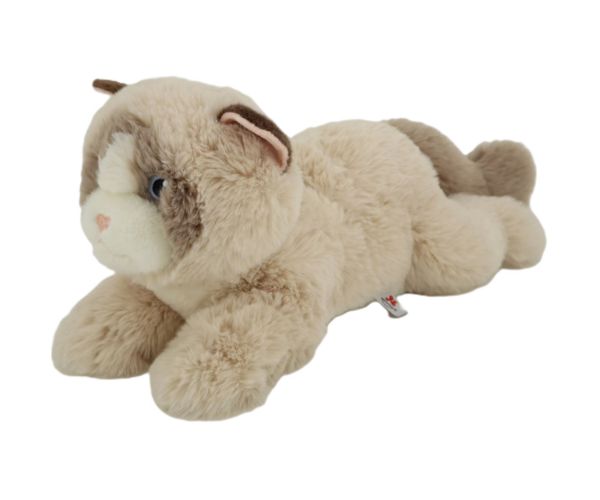 Nicotoy: Pisicuță de pluș culcată în mai multe variante de culoare 38cm 1db – Simba Toys