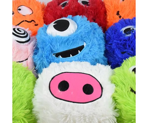Fuzzy Monsters minge pluș mai multe variante 23cm