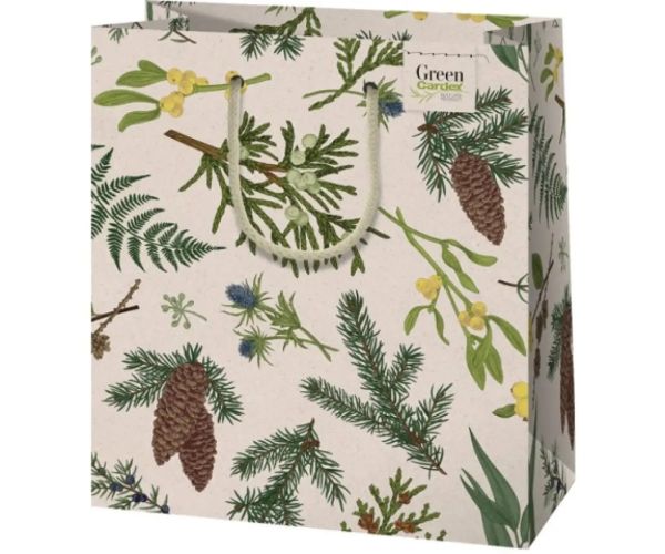Plante design pungă cadou calitate premium 18x23x10cm
