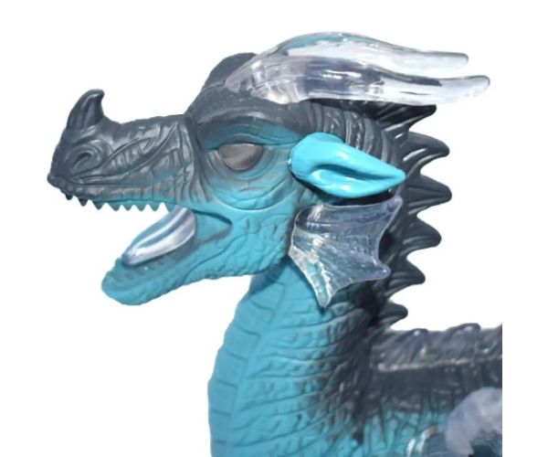 Dragon figurină cu baterie și lumini 25cm