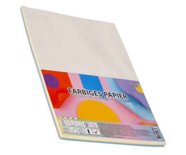 Spirit: Culori pastel A4 hârtie de copiat 80g 100 bucăți