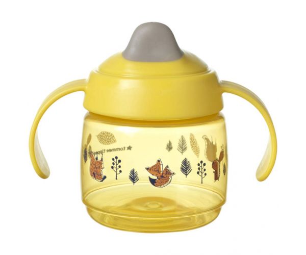 Tommee Tippee: Superstar Pahar de băut galben 190ml (4 luni+)
