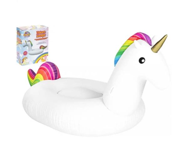 Unicorn insulă gonflabilă 170x100x95cm
