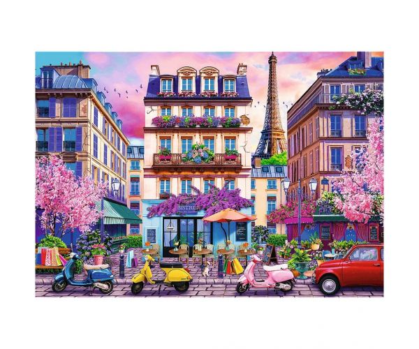 Primăvara la Paris puzzle de 4000 de piese - Trefl