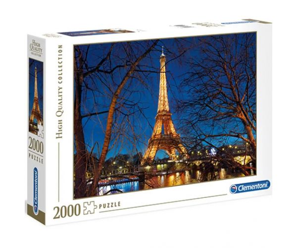 Paris HQC 2000 bucăți panoramă puzzle - Clementoni