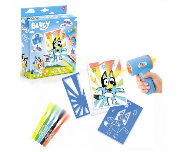 Set de creare postere Bluey Airbrush Art
