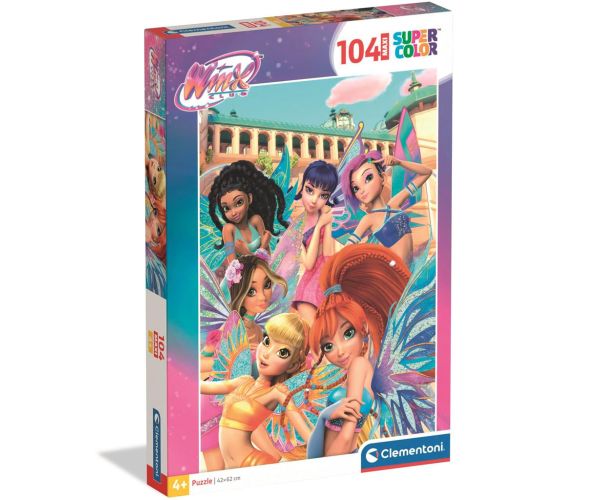 Winx Club echipa 104 piese maxi puzzle - Clementoni