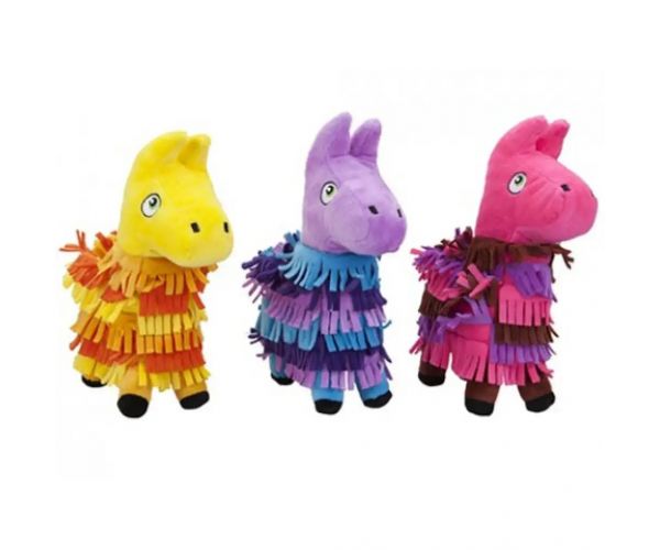 Pinata lamă 25 cm figurină pluș în 3 variante