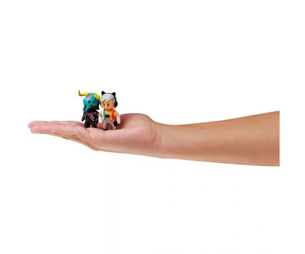 Pachet de 3 mini figurine Stumble Guys, disponibil în mai multe variante, seria 3, 1 bucată