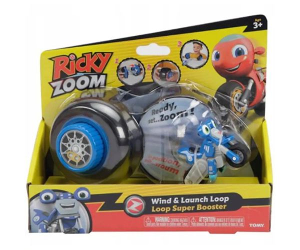 Tomy: Ricky Zoom - Lansator cu figurină Loop