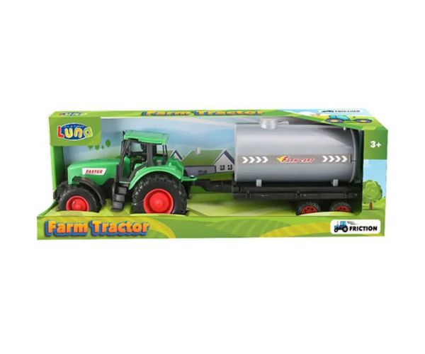 Farm Tractor cu remorcă jucărie