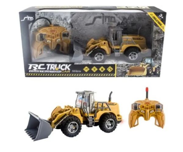 RC vehicul de construcție cu lumini 27mHz de scara 1/30