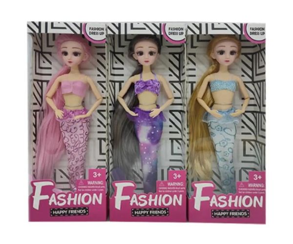 Nicky: Happy Friends sirenă păpușă de modă mai multe variante