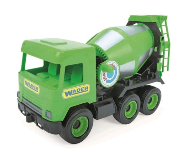 Middle Truck: Betonieră maşină verde 43 cm - Wader