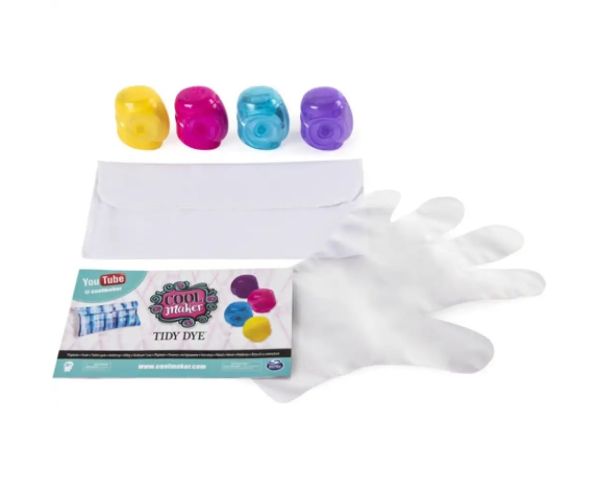Cool Maker: Tidy Dye set colorat de aţă - Spin Master
