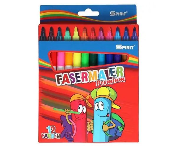 Spirit: Premium set marker colorat 12 bucăți