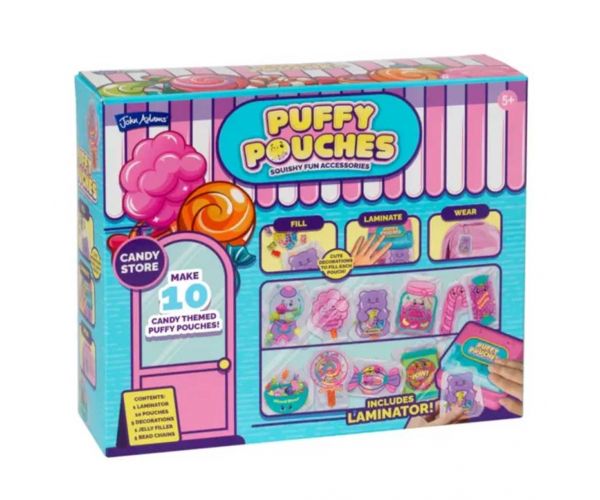 Puffy Pouches: Set de design Pufi charm - dulciuri