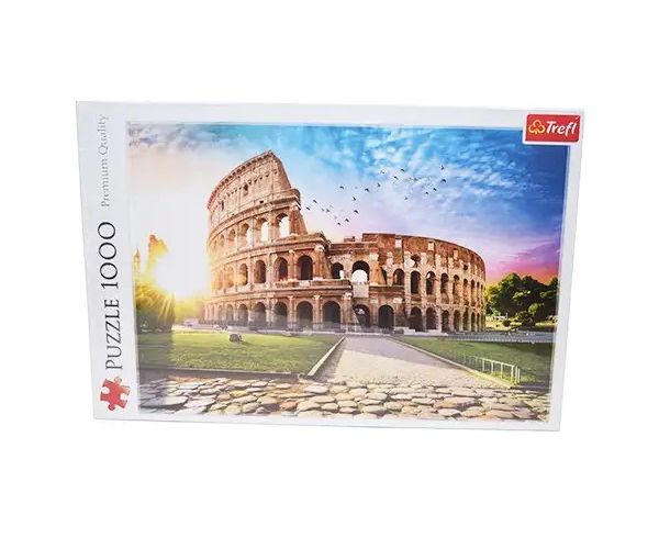 Puzzle 1000 de piese Colosseum însorit, Roma - Trefl