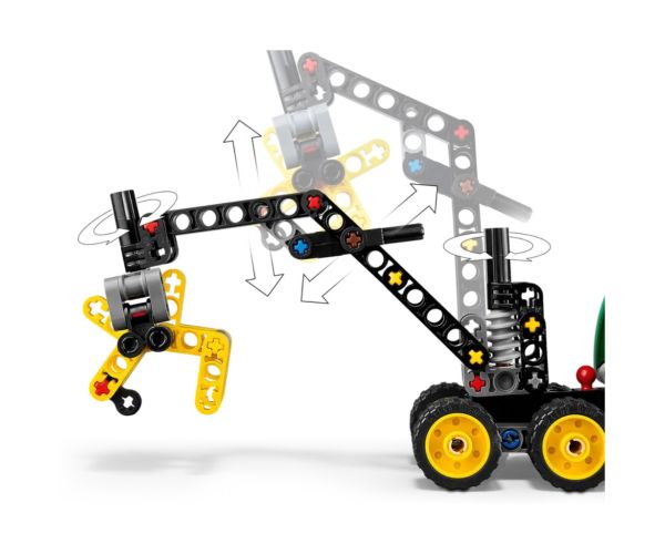 LEGO® Technic: John Deere 1470H combină pe roți (42218)