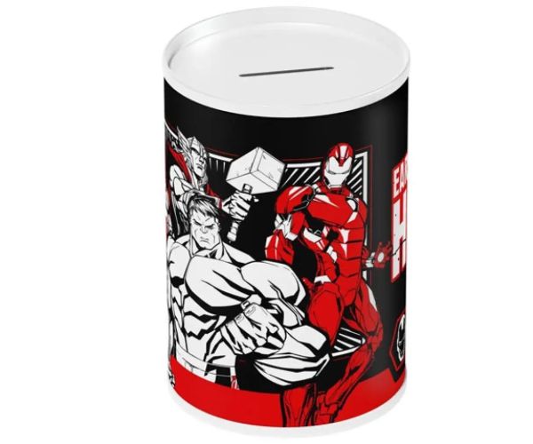 Avengers pușculiță metal 10x15cm