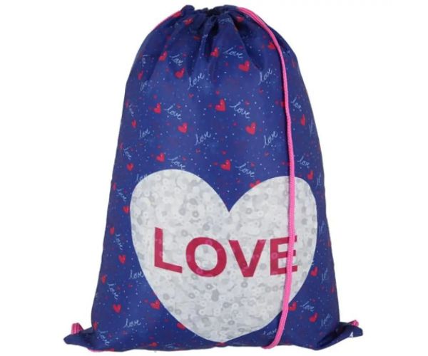 Spirit: Heart love 5 bucăți set rucsac cu accesorii și lumini LED