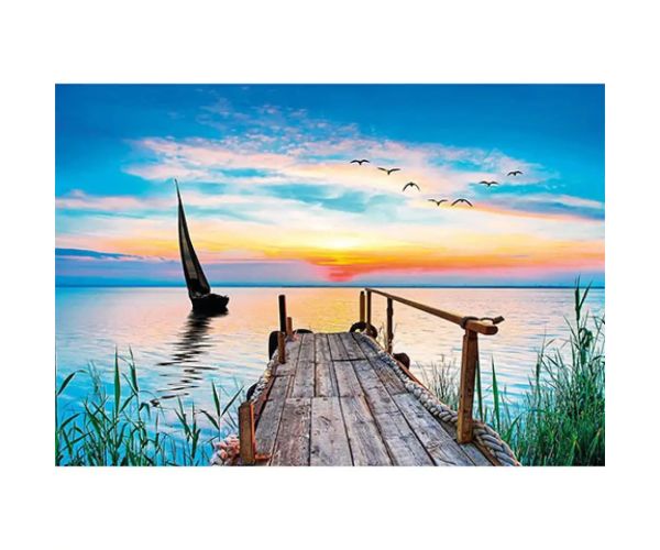 Peace Puzzle: Vânt blând 500 de piese puzzle - Clementoni