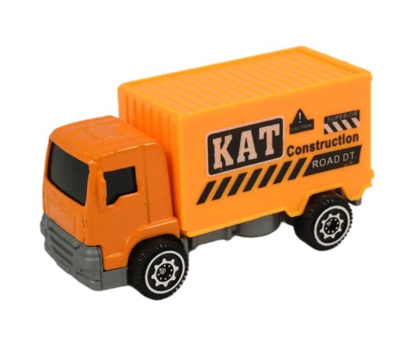 Alloy Car: 6 bucăți set camion de constructii 8cm