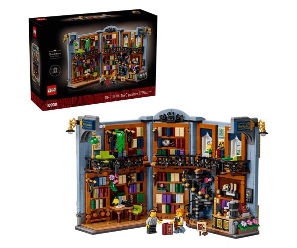 LEGO® Icons: Colț de lectură: Librărie (11379)