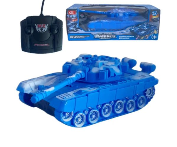 Tanc T-90 cu telecomandă RC cu efecte de lumină și sunet în două versiuni de 20 cm