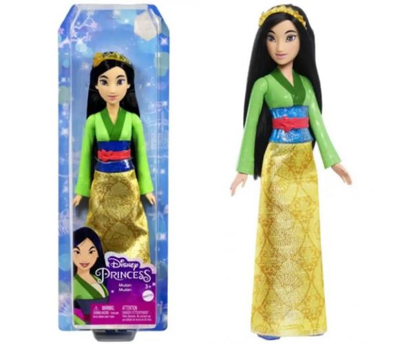 Disney Princess: Mulan sclipitoare prințesă păpușă - Mattel