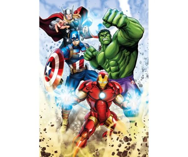 Marvel: Avengers Supercolor puzzle 60 bucăți - Clementoni