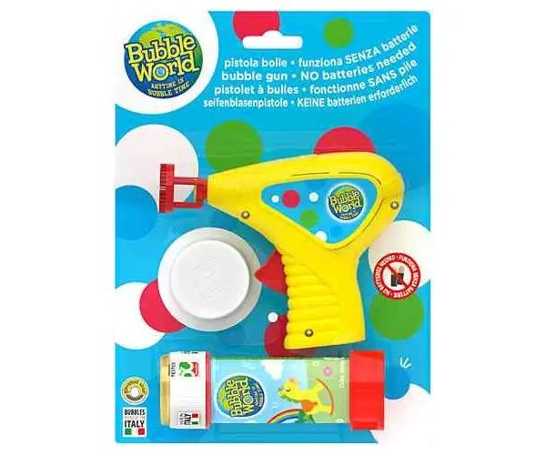 Set pistol baloane de săpun 60ml lichid