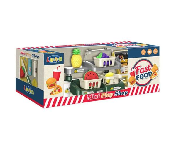 Mini Play Shop set de joacă cu sunete și lumini 28 bucăți