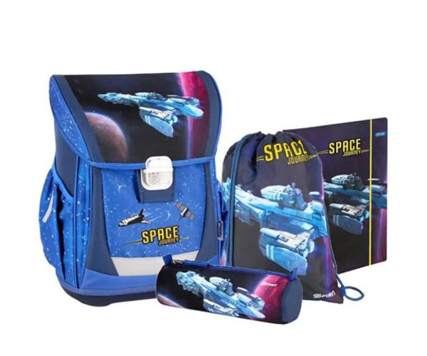Spirit: Space design rucsac, ghiozdan 4 bucăți set