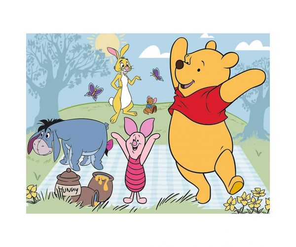 Winnie de Pluș și prietenii săi puzzle premium de 30 de piese - Trefl