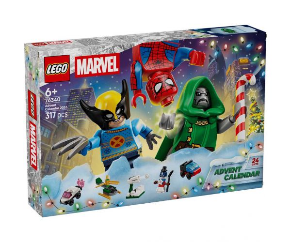 LEGO® Marvel: Calendar de Advent 2026 (76340)