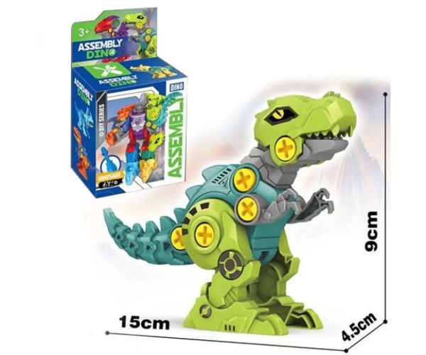 T-rex dinozaur poate fi asamblat set de joacă
