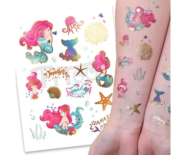 TyToo: Sirenă abțibild tatuaj
