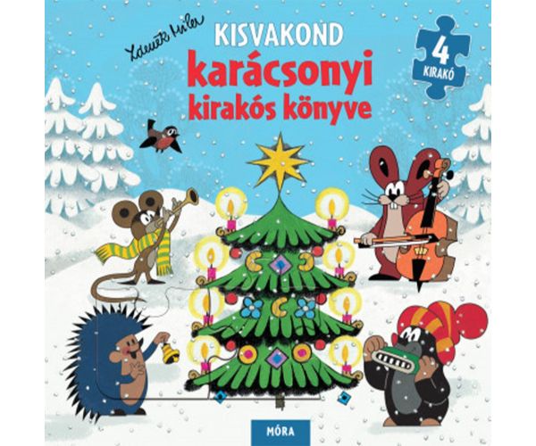 Móra: Carte de puzzle de Crăciun a lui Kisvakond