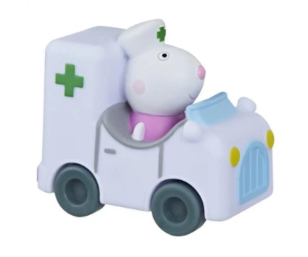 Peppa Pig Buggy: Suzy Bari cu ambulanță - Hasbro