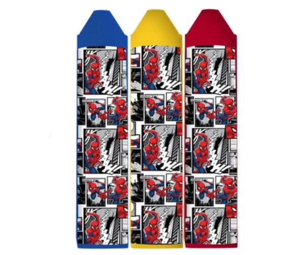 Amazing Spider-Man set de colorat cu autocolante și 3 bucăți de crete cerate