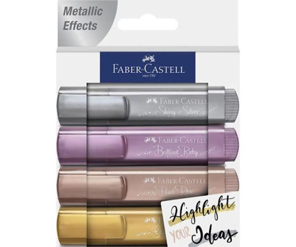 Faber-Castell: Metal textliner set 1546 4 bucăți set