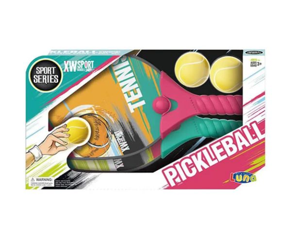 Set de tenis cu două mingi